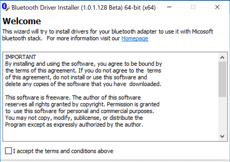 bluetooth driver for windows 7 64 bit mac